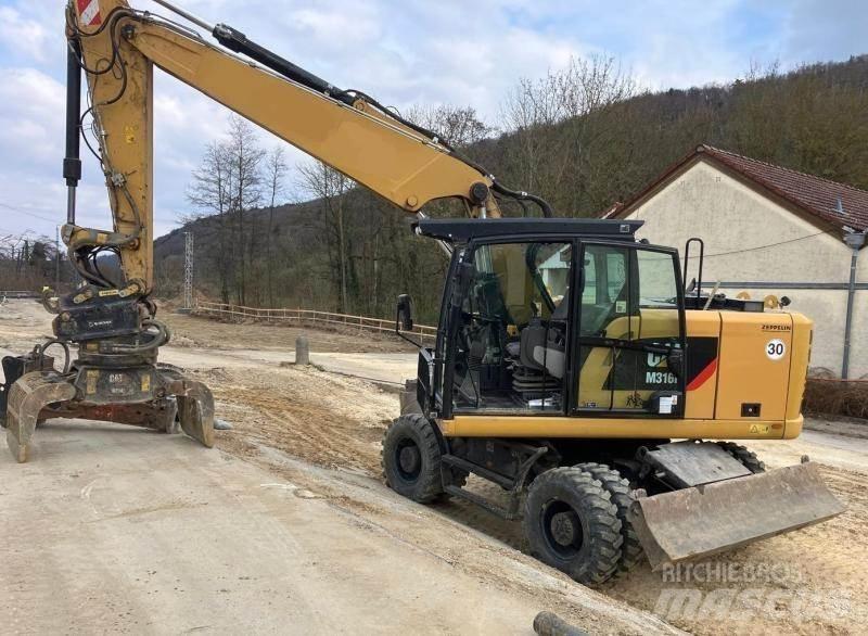 CAT M316F ホイール式油圧ショベル（パワーショベル・ユンボ・バックホー）