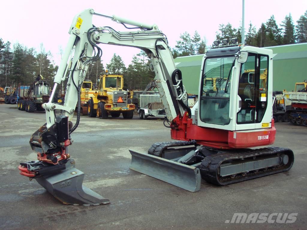 Takeuchi TB 153 FR ミニ油圧ショベル 7t以下（ミニユンボ・ミニディガー）