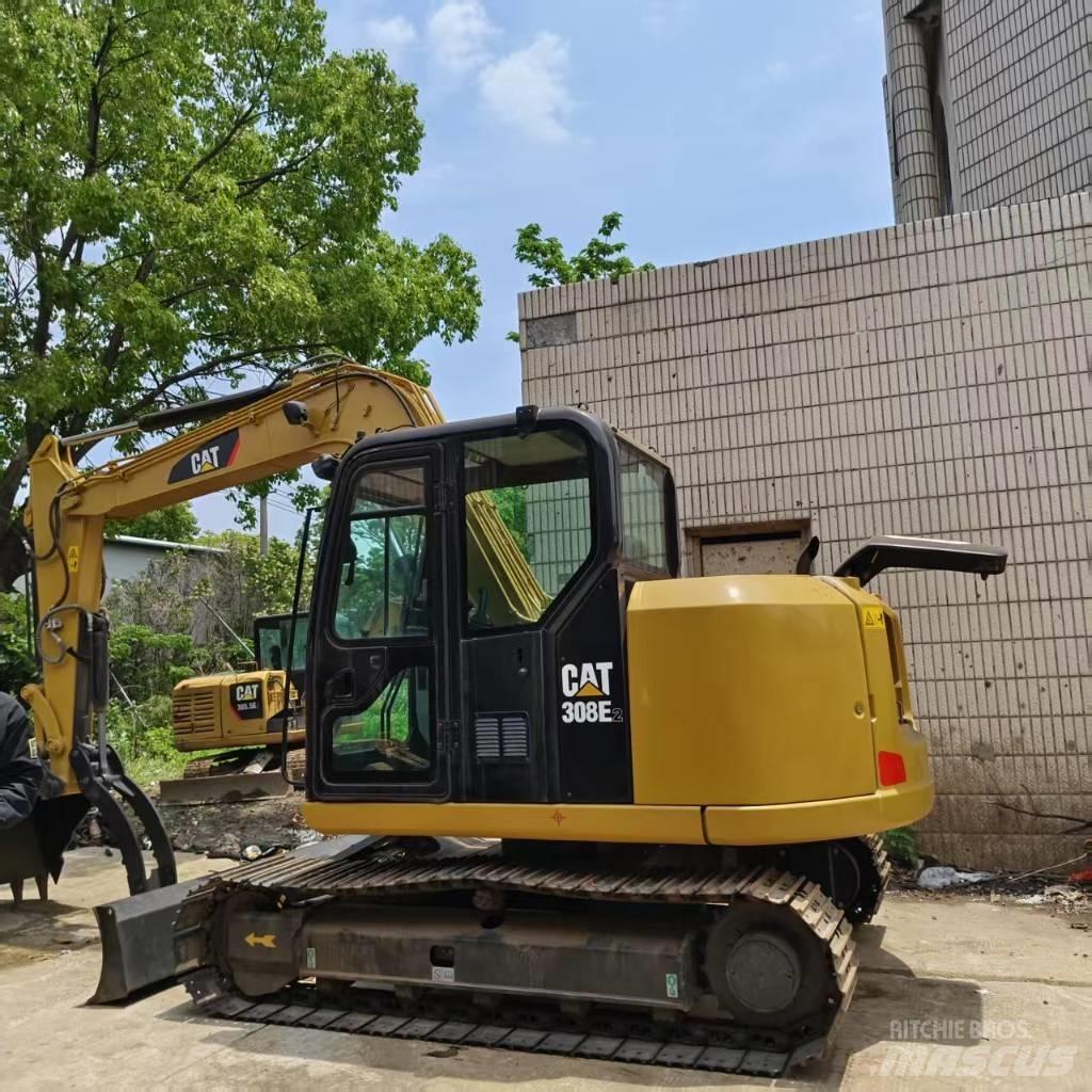 CAT 308 E 2 CR 中型油圧ショベル 7ｔ-12ｔ（ユンボ・パワーショベル・バックホー）