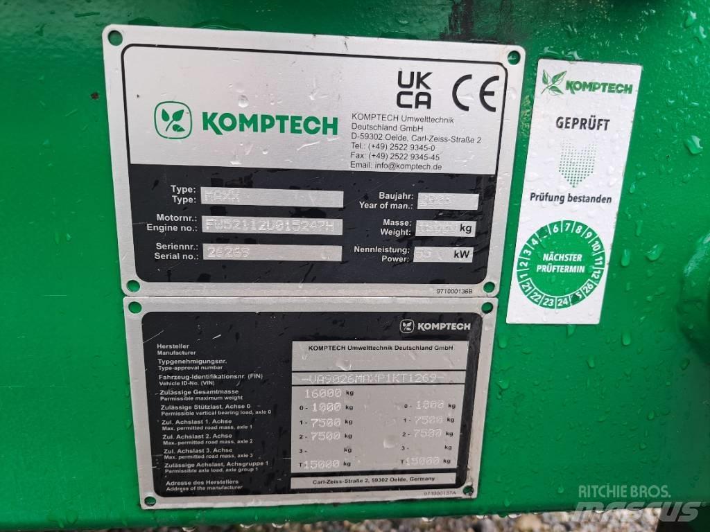 Komptech Maxx 自走式スクリーン