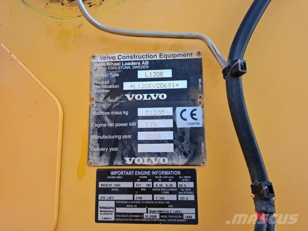 Volvo L 120 E ホイールローダー・タイヤショベル