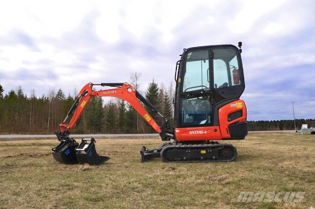 Kubota KX016-4 ミニ油圧ショベル 7t以下（ミニユンボ・ミニディガー）