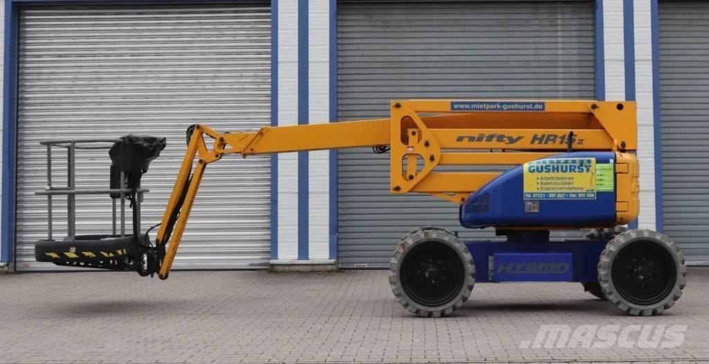 Niftylift HR15 4x4 ブームリフト　屈伸型