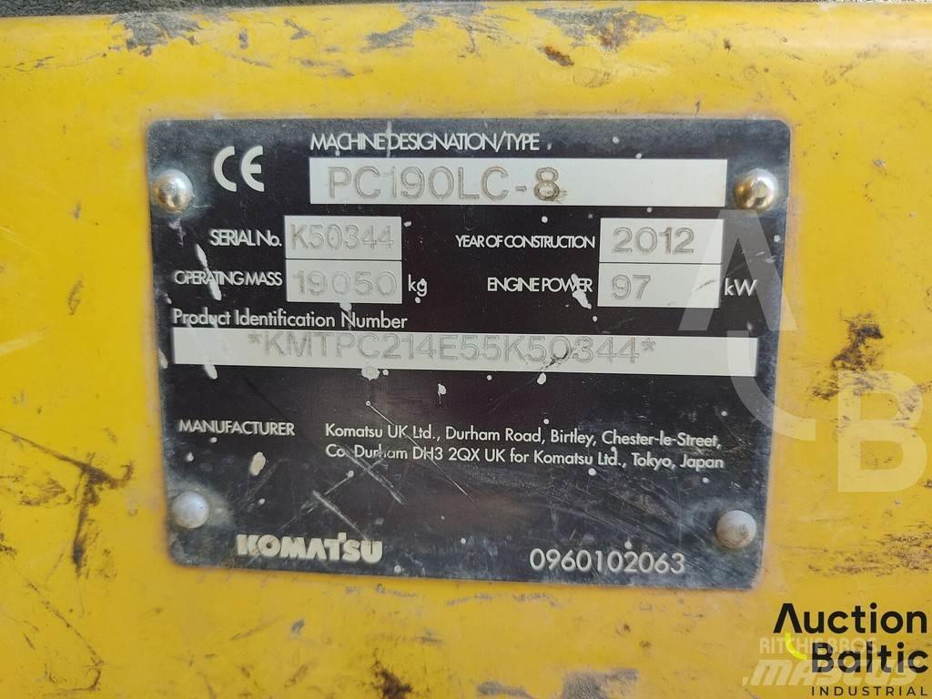 Komatsu PC190LC-8 大型油圧ショベル12t以上（パワーショベル・ユンボ）