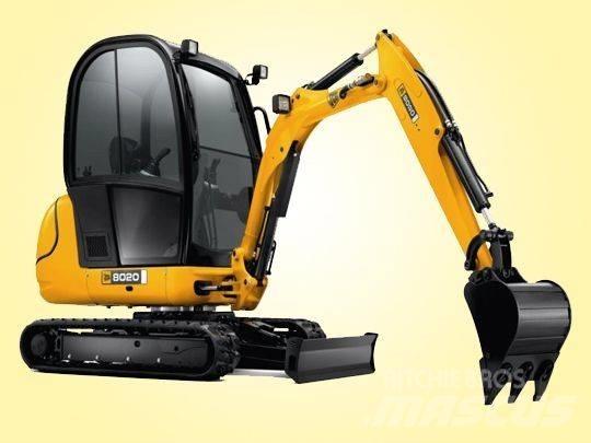 JCB 8020 ミニ油圧ショベル 7t以下（ミニユンボ・ミニディガー）