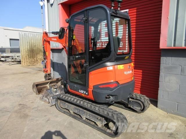 Kubota U 27-4 ミニ油圧ショベル 7t以下（ミニユンボ・ミニディガー）