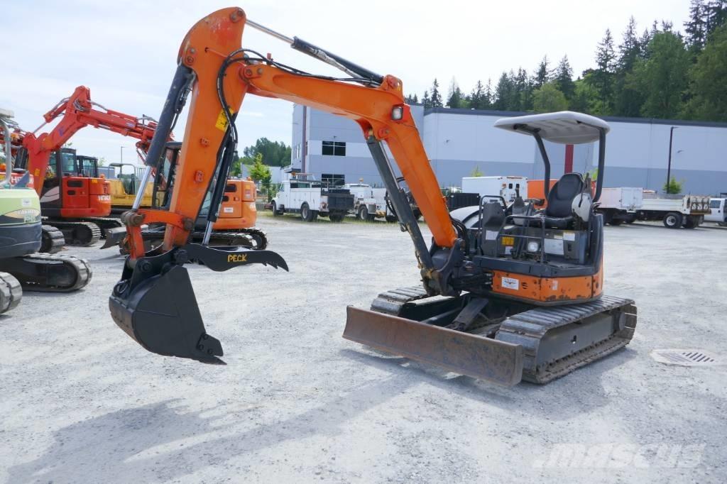 Hitachi ZX40U-3 ミニ油圧ショベル 7t以下（ミニユンボ・ミニディガー）