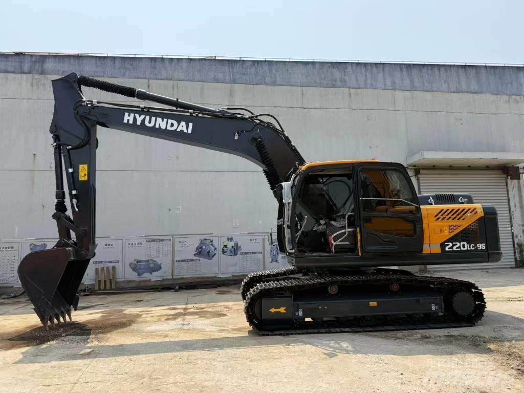 Hyundai R220LC-9S 中型油圧ショベル 7ｔ-12ｔ（ユンボ・パワーショベル・バックホー）
