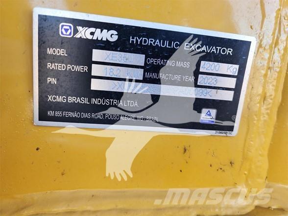 XCMG XE35U ミニ油圧ショベル 7t以下（ミニユンボ・ミニディガー）