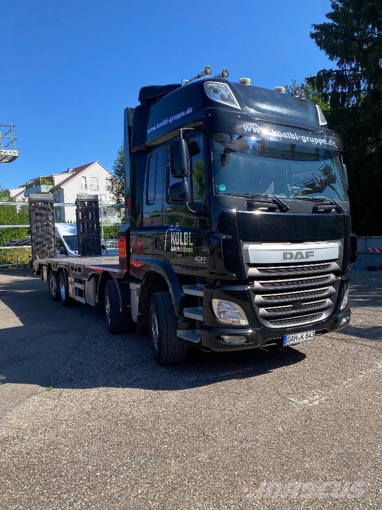 DAF CF 510 平ボディー／ウインチトラック
