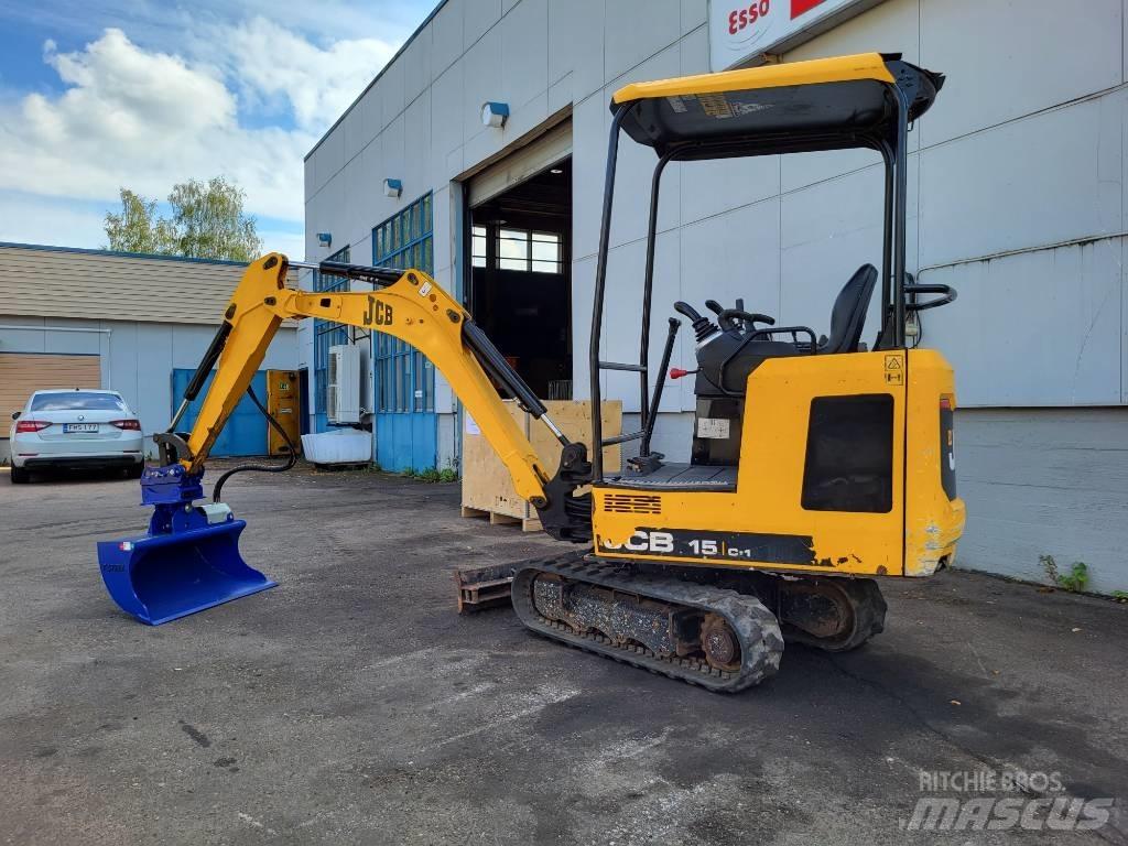 JCB 15 C-1 ミニ油圧ショベル 7t以下（ミニユンボ・ミニディガー）