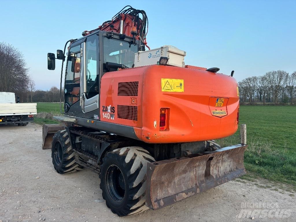 Hitachi ZX 140 W T-3 ホイール式油圧ショベル（パワーショベル・ユンボ・バックホー）