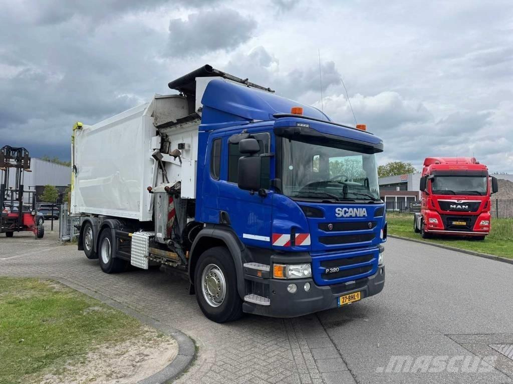 Scania P 320 塵芥車、パッカー車