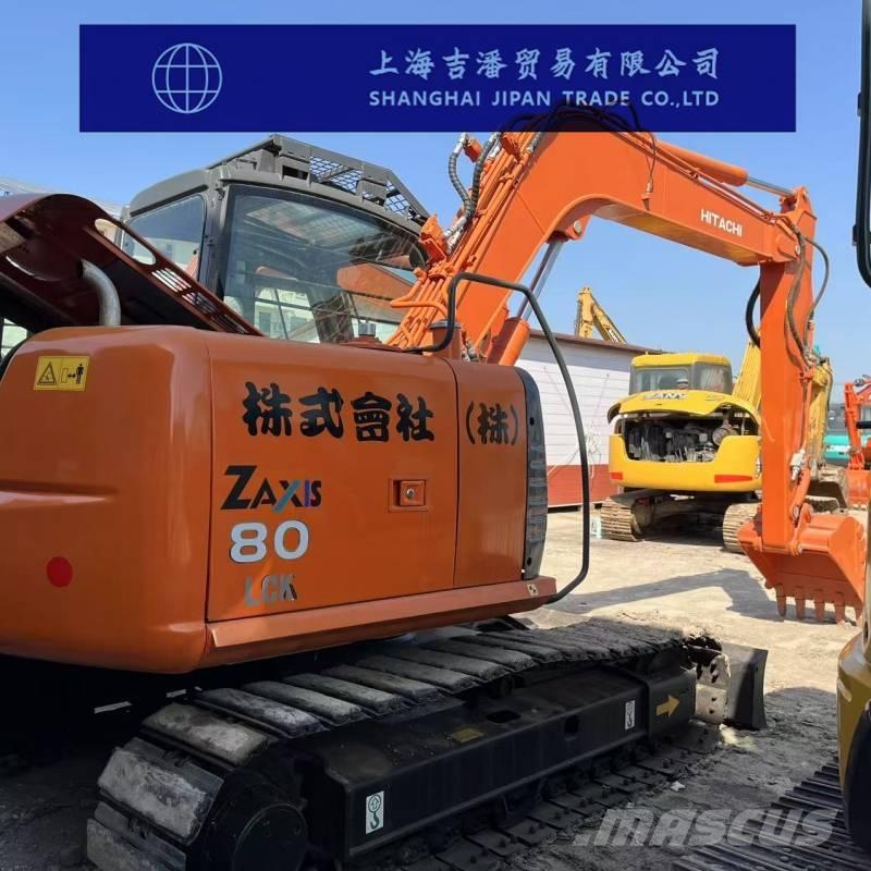 Hitachi ZX 80 中型油圧ショベル 7ｔ-12ｔ（ユンボ・パワーショベル・バックホー）