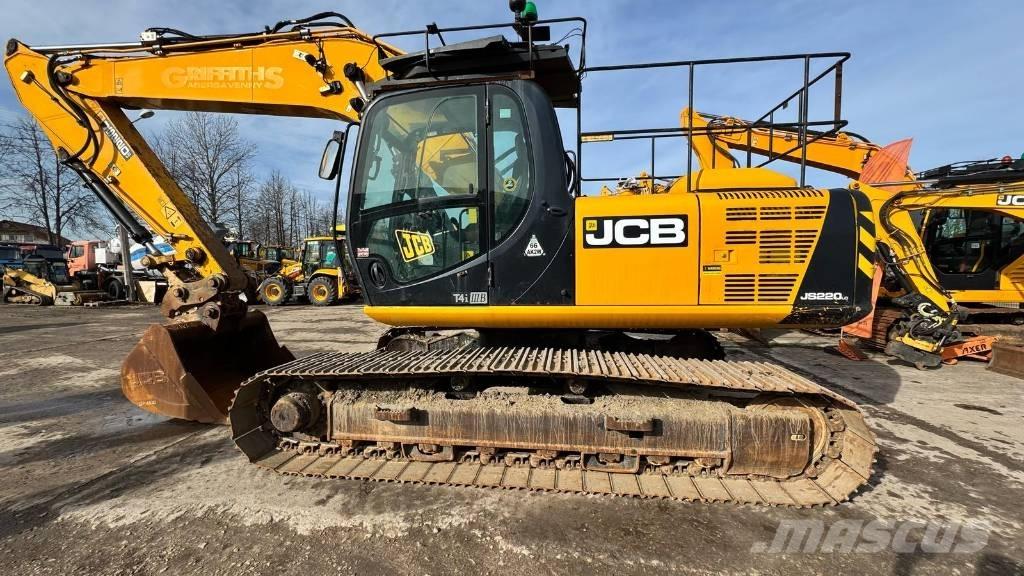 JCB JS 220 LC 大型油圧ショベル12t以上（パワーショベル・ユンボ）