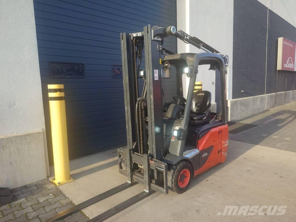Linde E16C/386 バッテリーフォークリフト