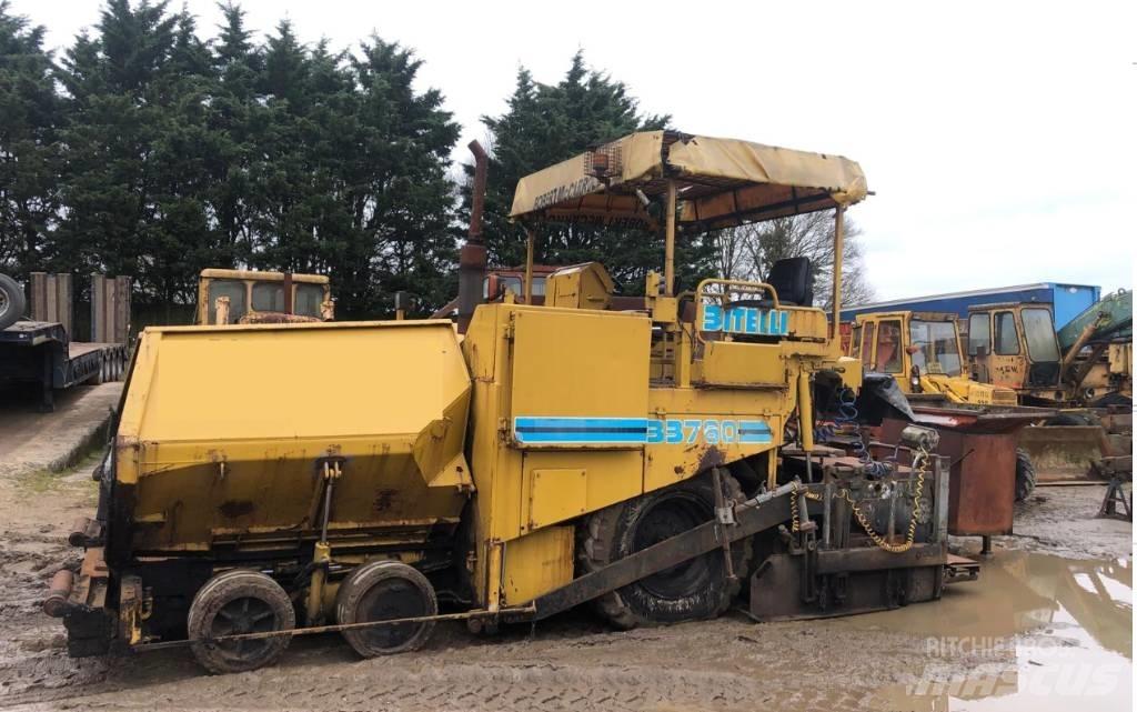 Bitelli BB760 アスファルトフィニッシャ