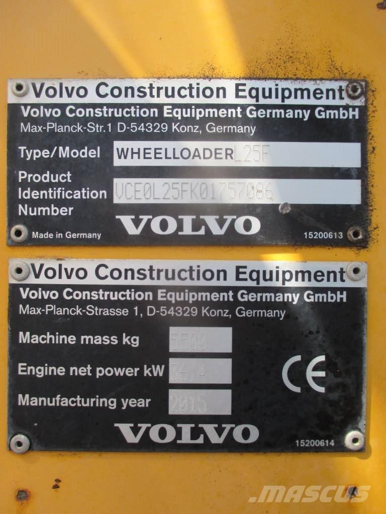 Volvo L 25 F ホイールローダー・タイヤショベル