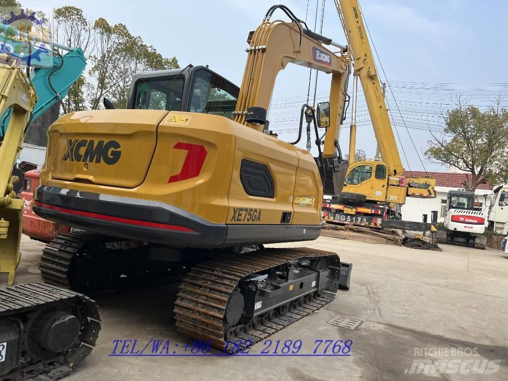 XCMG XE 75 GA 中型油圧ショベル 7ｔ-12ｔ（ユンボ・パワーショベル・バックホー）
