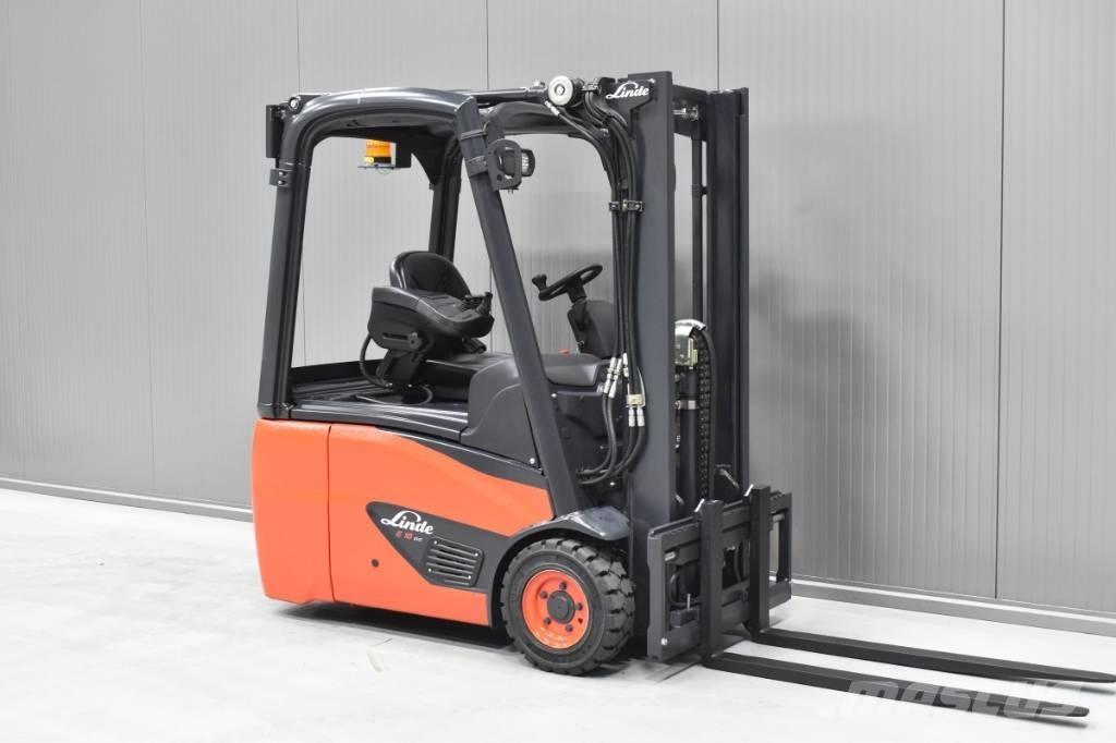 Linde E 16 C-02 バッテリーフォークリフト