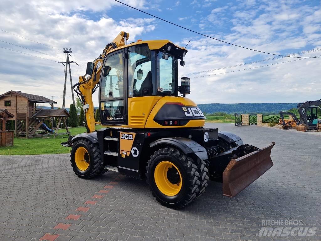 JCB 110 Hydradig ホイール式油圧ショベル（パワーショベル・ユンボ・バックホー）