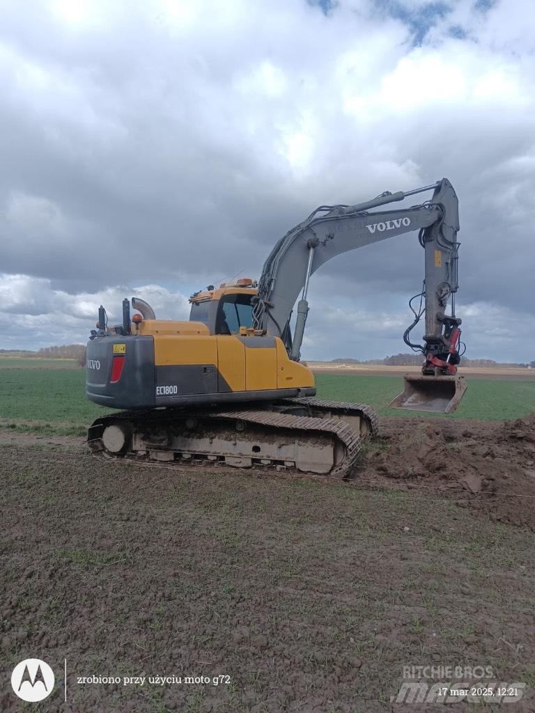 Volvo EC 180 D 大型油圧ショベル12t以上（パワーショベル・ユンボ）