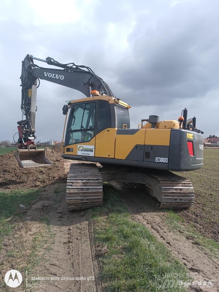 Volvo EC 180 D 大型油圧ショベル12t以上（パワーショベル・ユンボ）