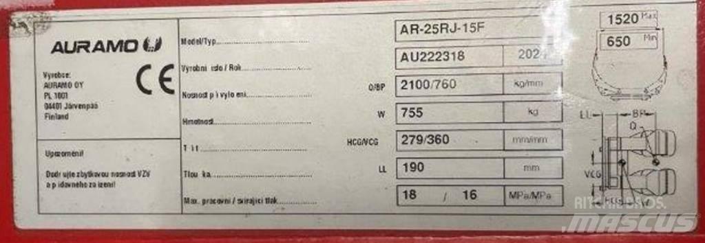 Auramo AR-25RJ-15F ロールクランプ