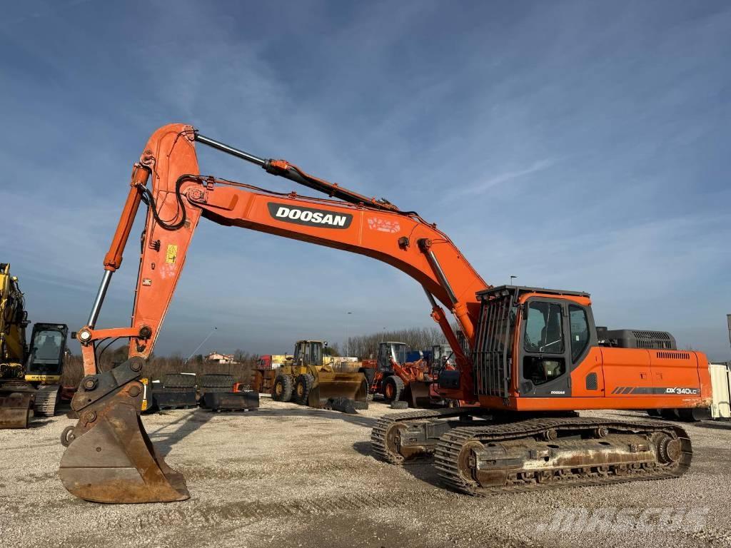 Doosan DX 340 LC 大型油圧ショベル12t以上（パワーショベル・ユンボ）