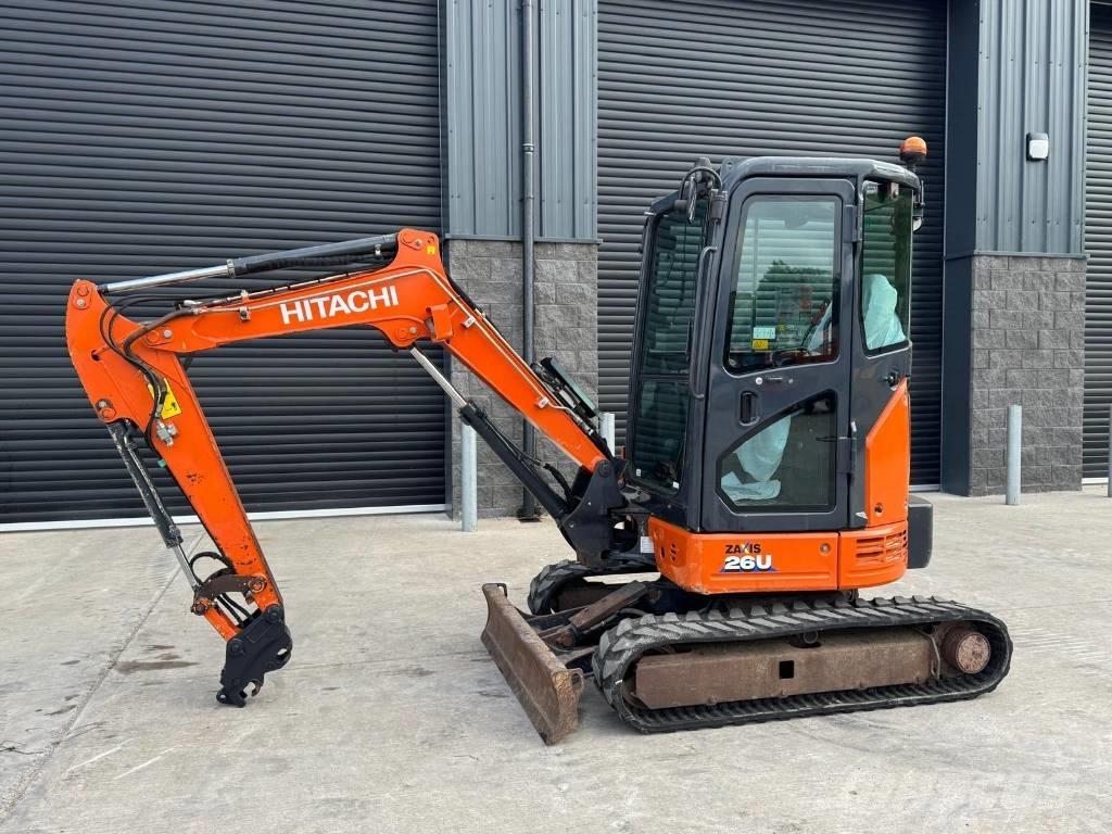 Hitachi ZX 26 U-6 cr ミニ油圧ショベル 7t以下（ミニユンボ・ミニディガー）