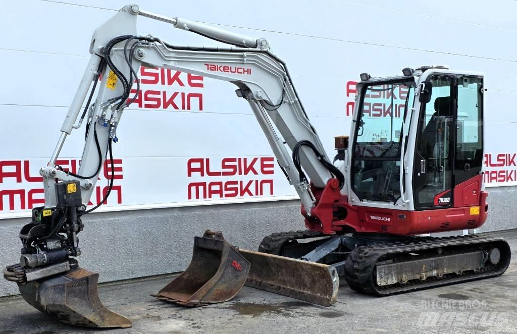 Takeuchi TB 260 ミニ油圧ショベル 7t以下（ミニユンボ・ミニディガー）