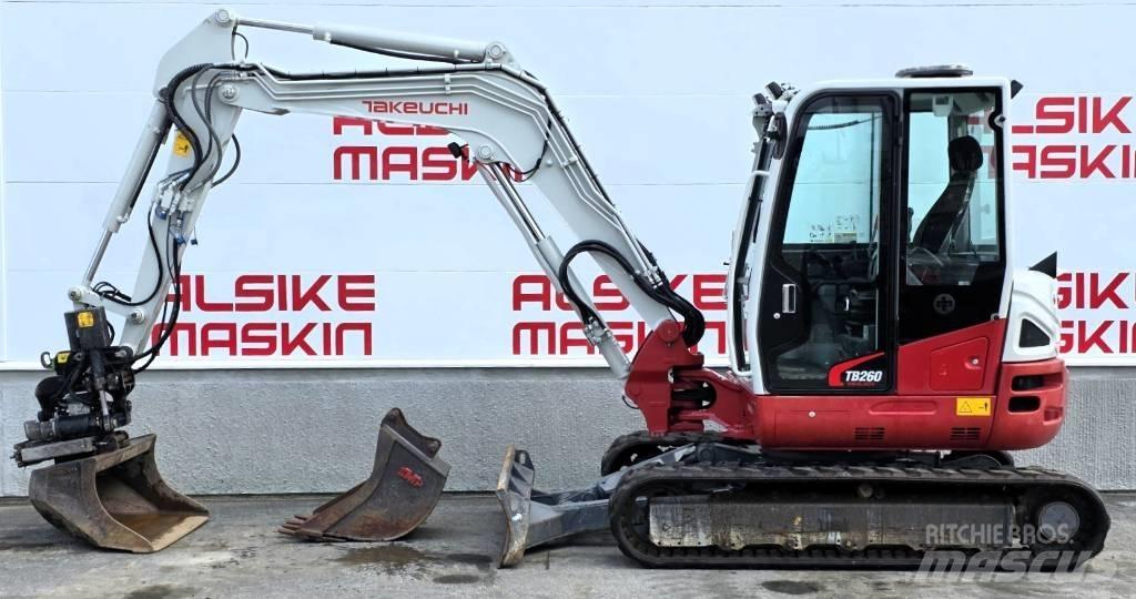 Takeuchi TB 260 ミニ油圧ショベル 7t以下（ミニユンボ・ミニディガー）