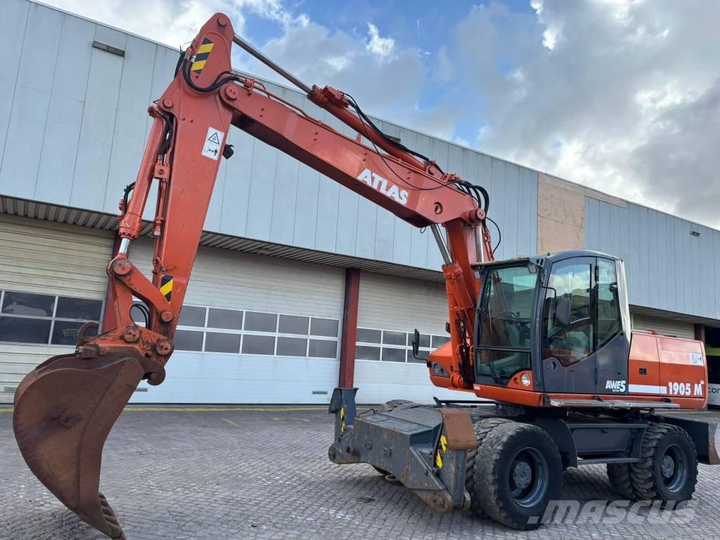 Atlas Terex 1905 ホイール式油圧ショベル（パワーショベル・ユンボ・バックホー）