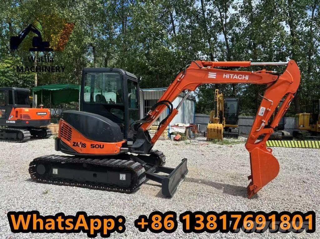 Hitachi ZX 50 U-3 ミニ油圧ショベル 7t以下（ミニユンボ・ミニディガー）