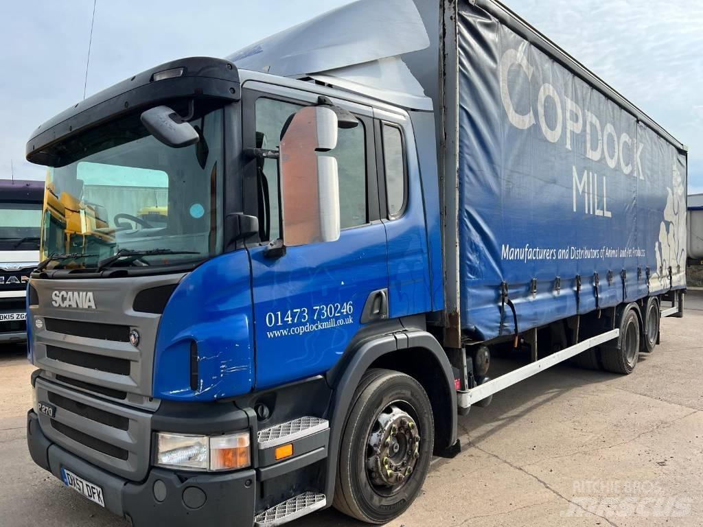 Scania P 270 カーテンサイダートラック