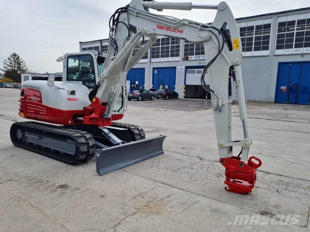Takeuchi TB 290 CV 中型油圧ショベル 7ｔ-12ｔ（ユンボ・パワーショベル・バックホー）