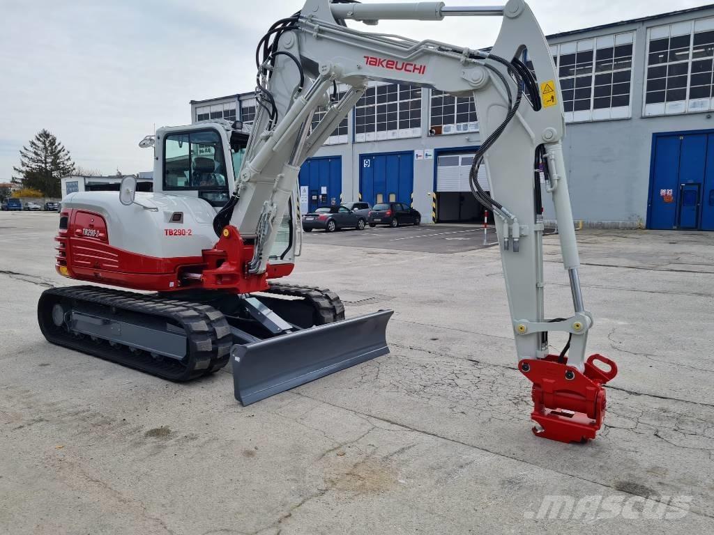 Takeuchi TB 290 CV 中型油圧ショベル 7ｔ-12ｔ（ユンボ・パワーショベル・バックホー）