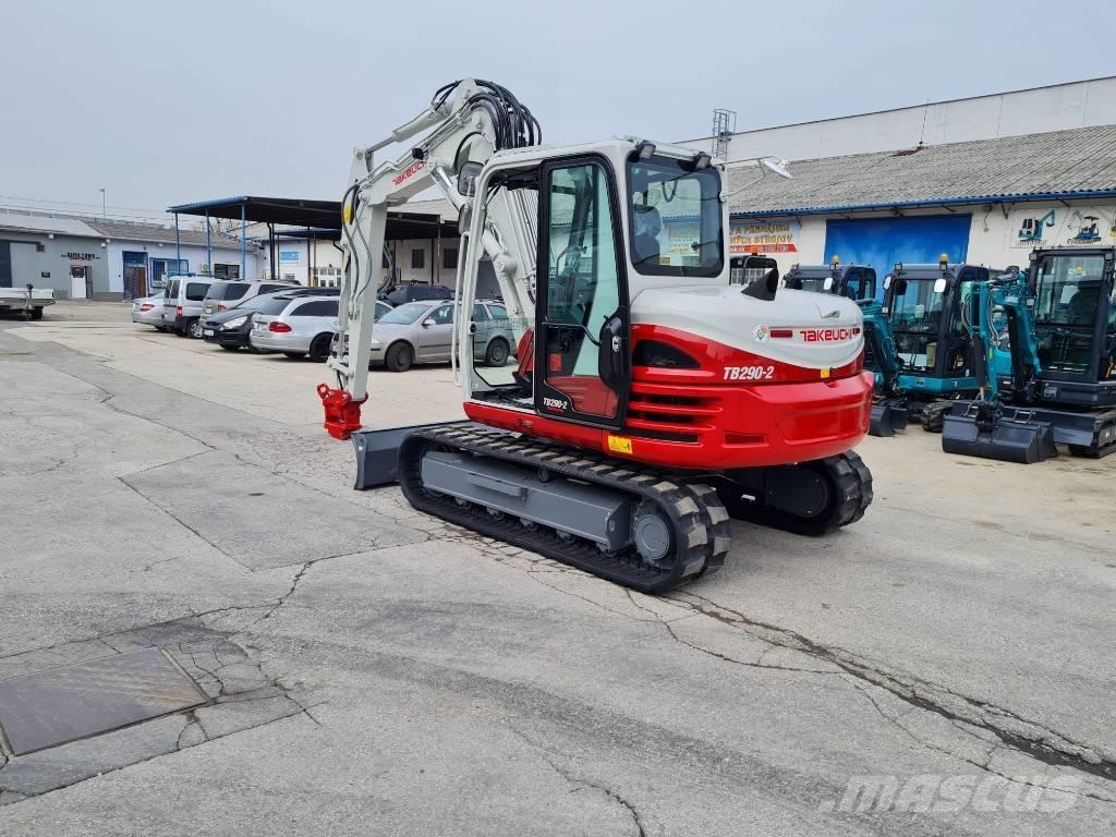 Takeuchi TB 290 CV 中型油圧ショベル 7ｔ-12ｔ（ユンボ・パワーショベル・バックホー）
