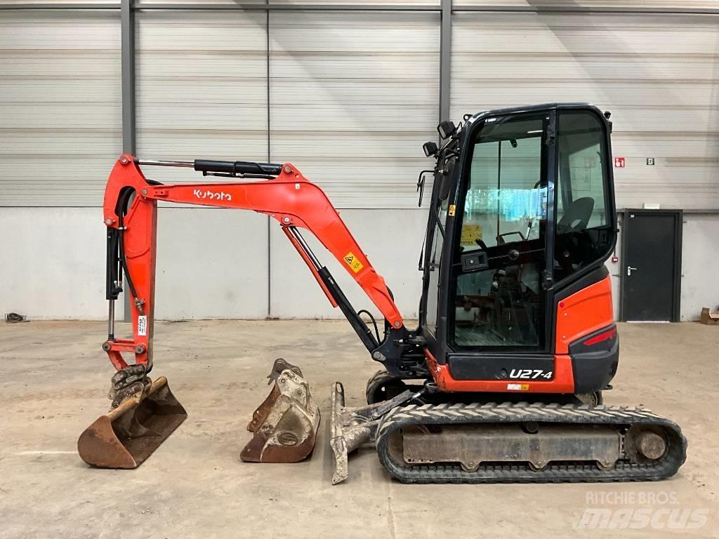 Kubota U 27-4 ミニ油圧ショベル 7t以下（ミニユンボ・ミニディガー）