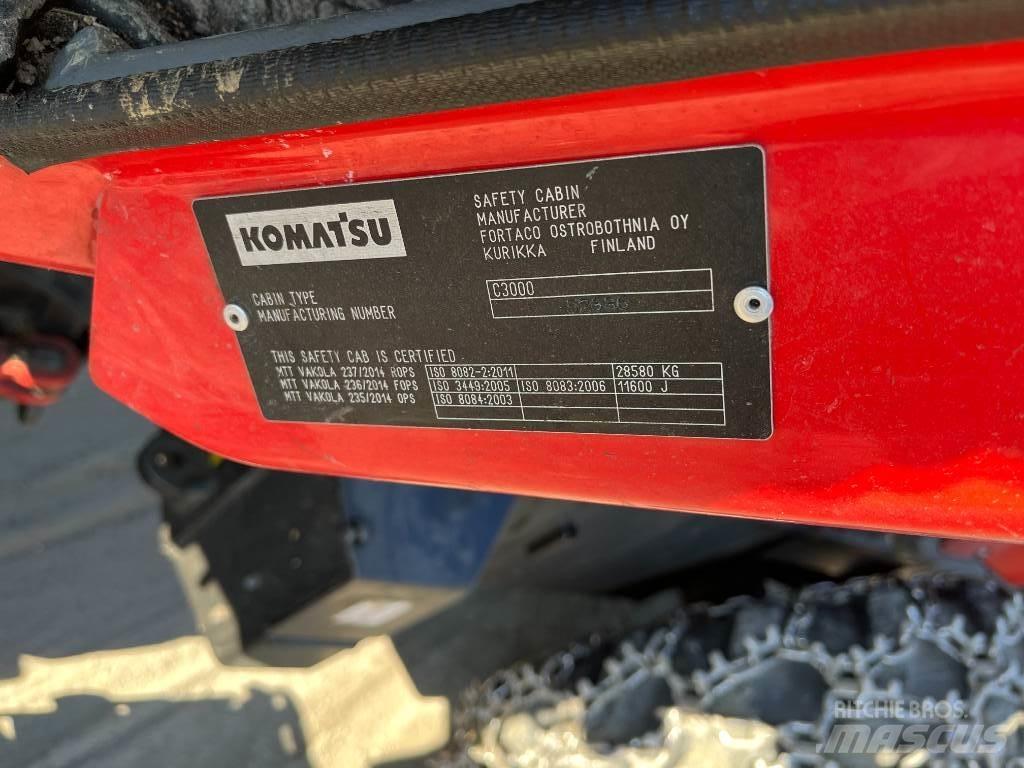 Komatsu 931 ハーベスター