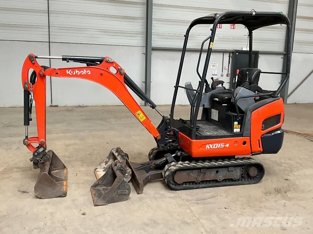 Kubota KX 015-4 ミニ油圧ショベル 7t以下（ミニユンボ・ミニディガー）