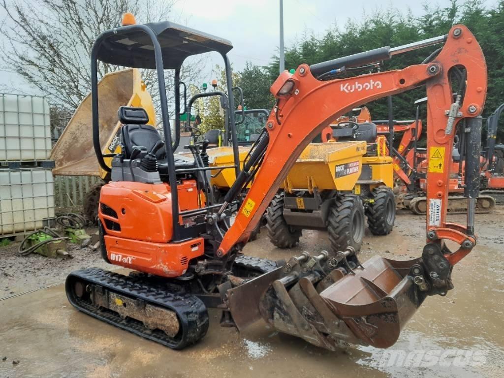 Kubota U 17-3 ミニ油圧ショベル 7t以下（ミニユンボ・ミニディガー）