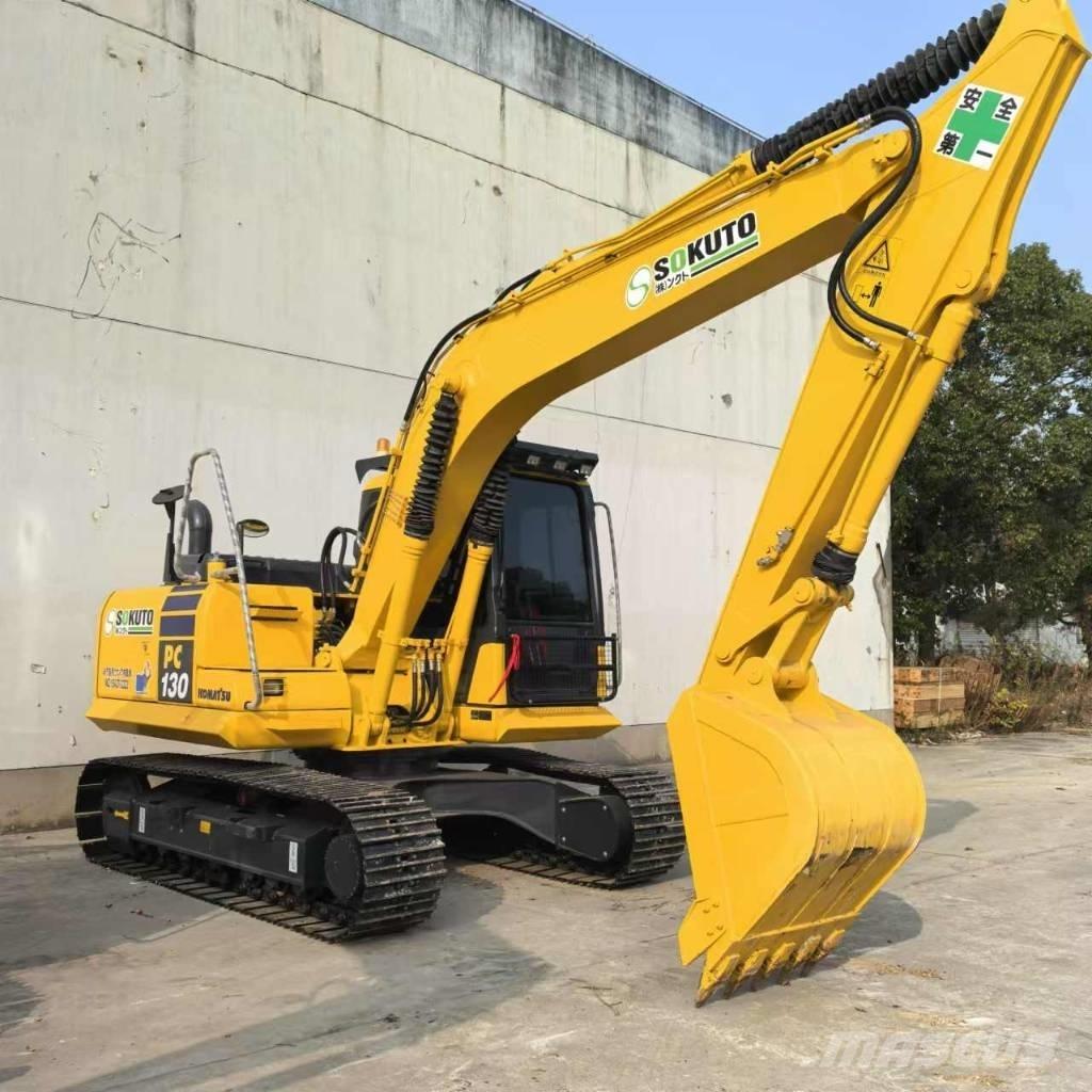 Komatsu PC 130 中型油圧ショベル 7ｔ-12ｔ（ユンボ・パワーショベル・バックホー）