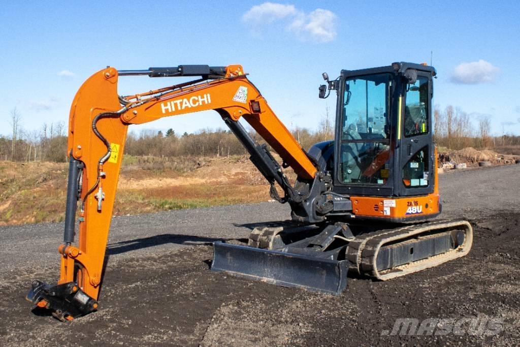 Hitachi ZX48U ミニ油圧ショベル 7t以下（ミニユンボ・ミニディガー）