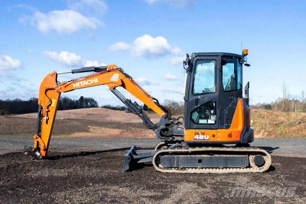Hitachi ZX48U ミニ油圧ショベル 7t以下（ミニユンボ・ミニディガー）