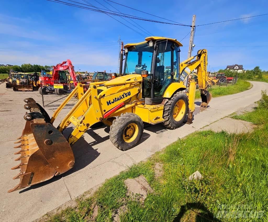 Komatsu WB 93 R バックホーローダー