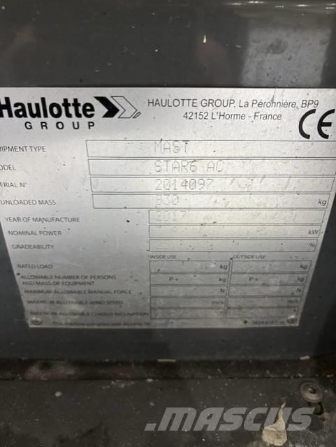 Haulotte Star 6 垂直昇降型リフト