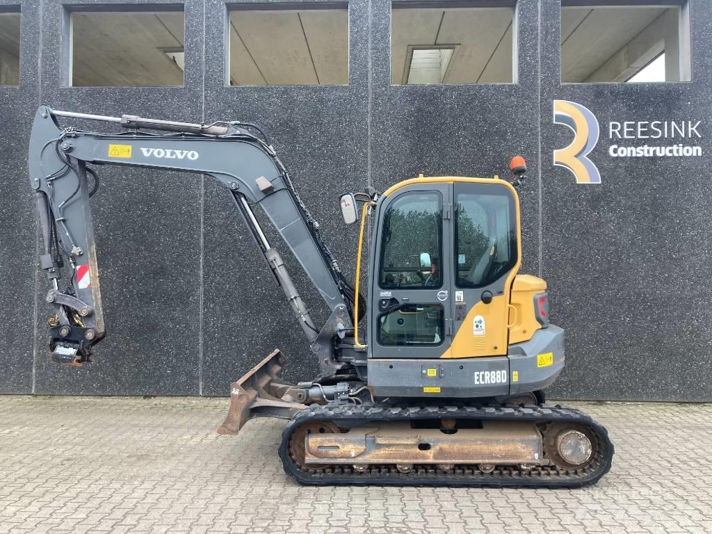 Volvo ECR 88 D 中型油圧ショベル 7ｔ-12ｔ（ユンボ・パワーショベル・バックホー）