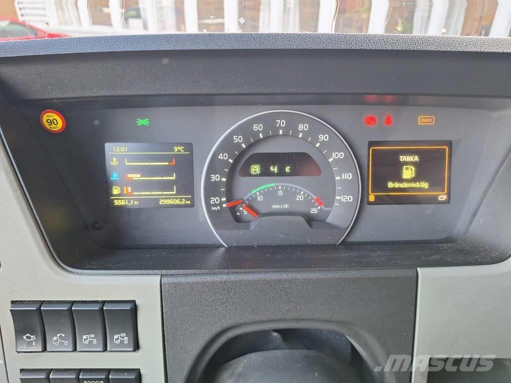 Volvo FM  6x2 クレーントラック、ユニック車