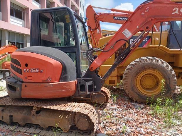 Kubota KX 155 ミニ油圧ショベル 7t以下（ミニユンボ・ミニディガー）